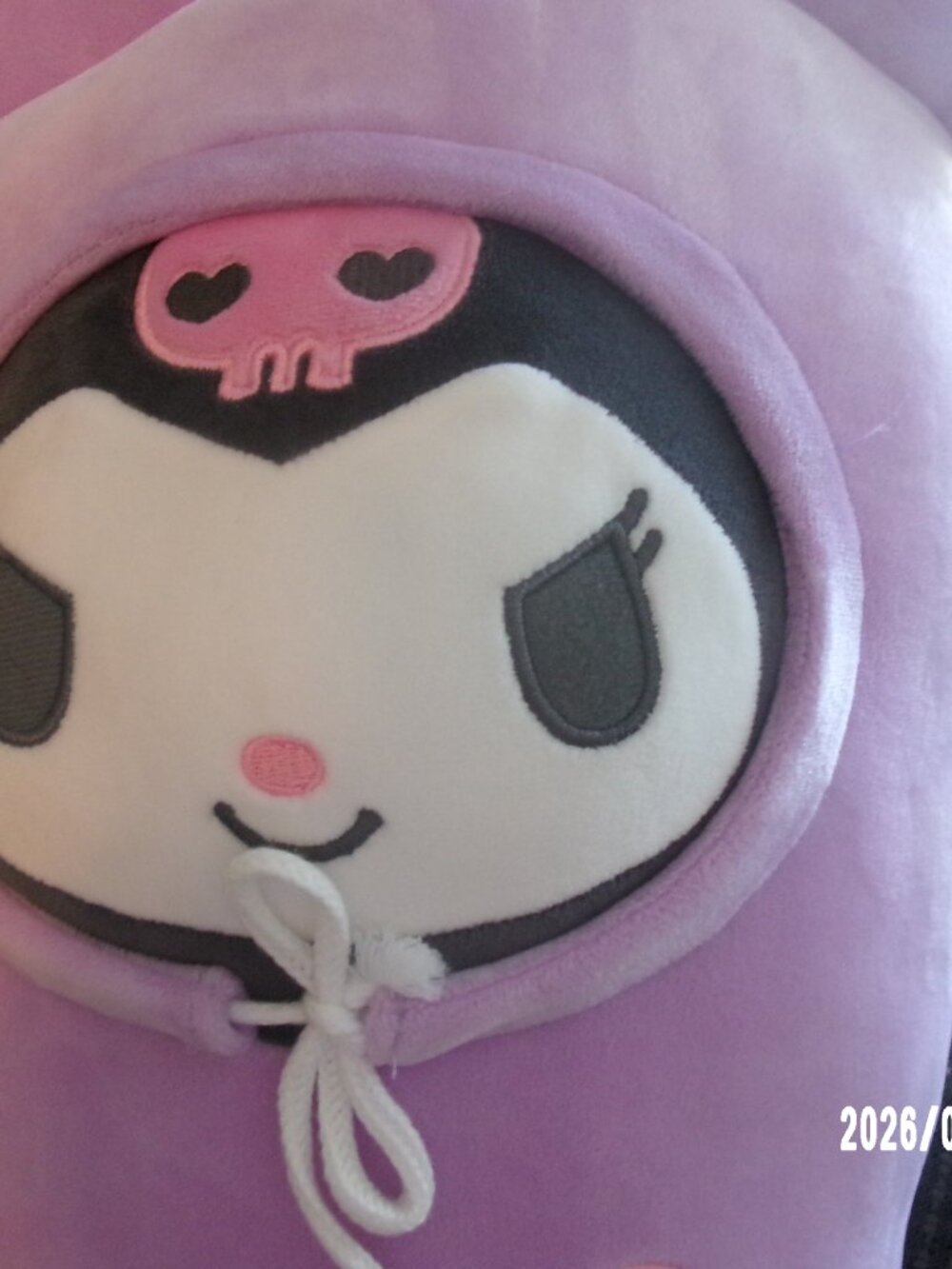 Sanrio My Melody Kuromi Large 30" Body Pillow Hood 70cm Super cute & clean - Picture 9 of 9